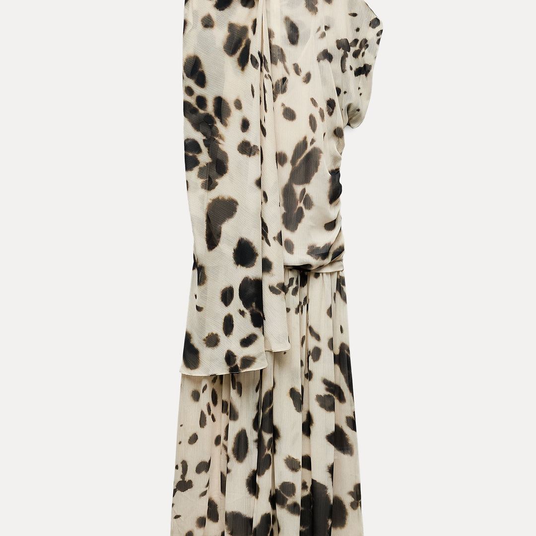 Moudda ZARA - Robe jupe ample imprimée animalier - Tunisie 1