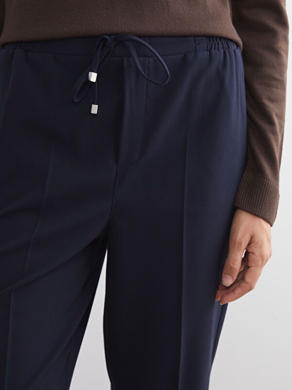 Moudda LC Waikiki - Pantalon tissé moyen Femme Marine - Tunisie 3