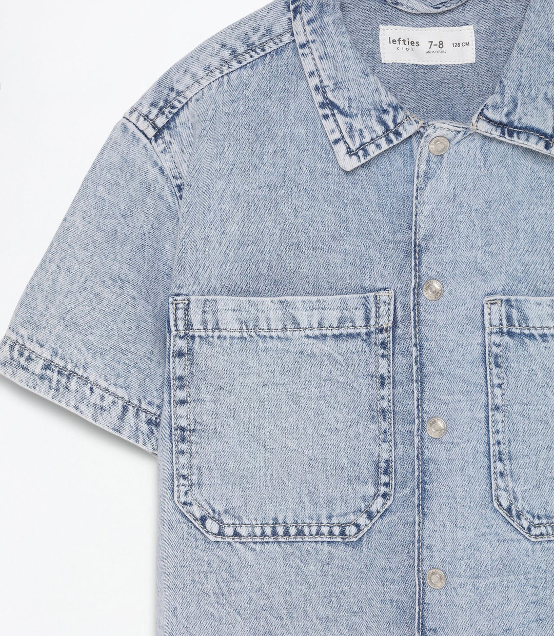 Moudda Lefties - Chemise Denim Basique - Garçon - Tunisie 4