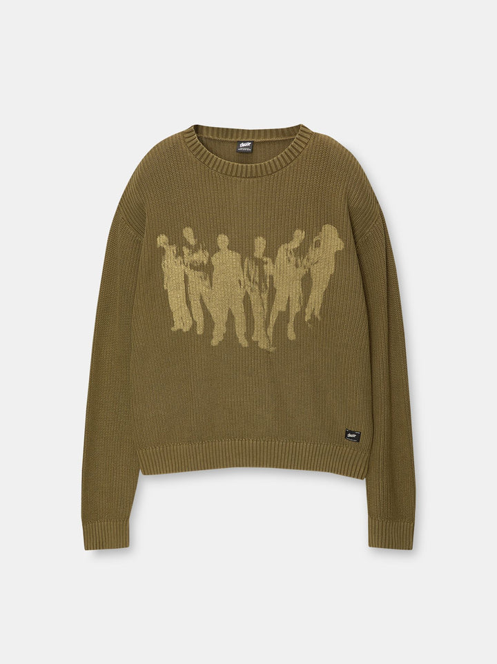 Moudda PULL & BEAR - Pull Manches Longues Point Anglais Acid Imprimé - Tunisie 3