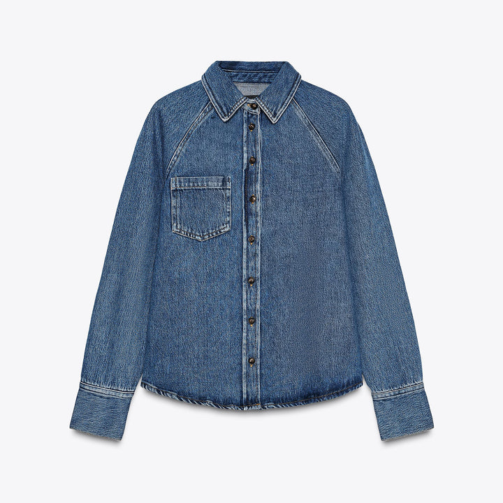 Moudda ZARA - Chemise Denim - Poche - Tunisie 1