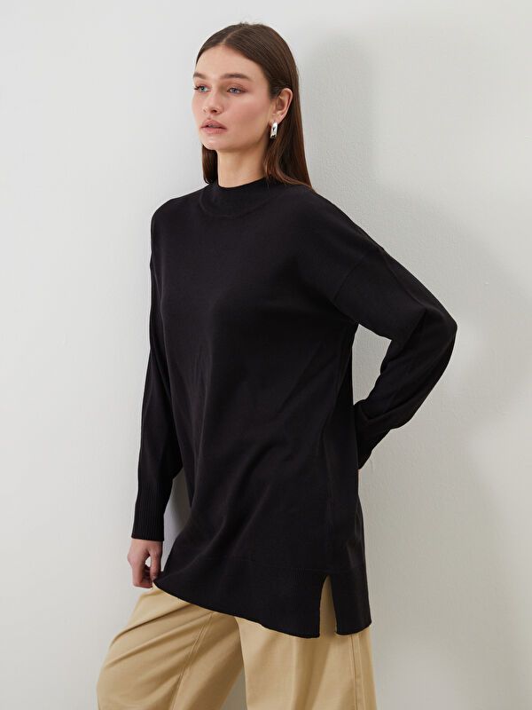 Moudda LC Waikiki - Tunique en tricot Femme Noir - Tunisie 1