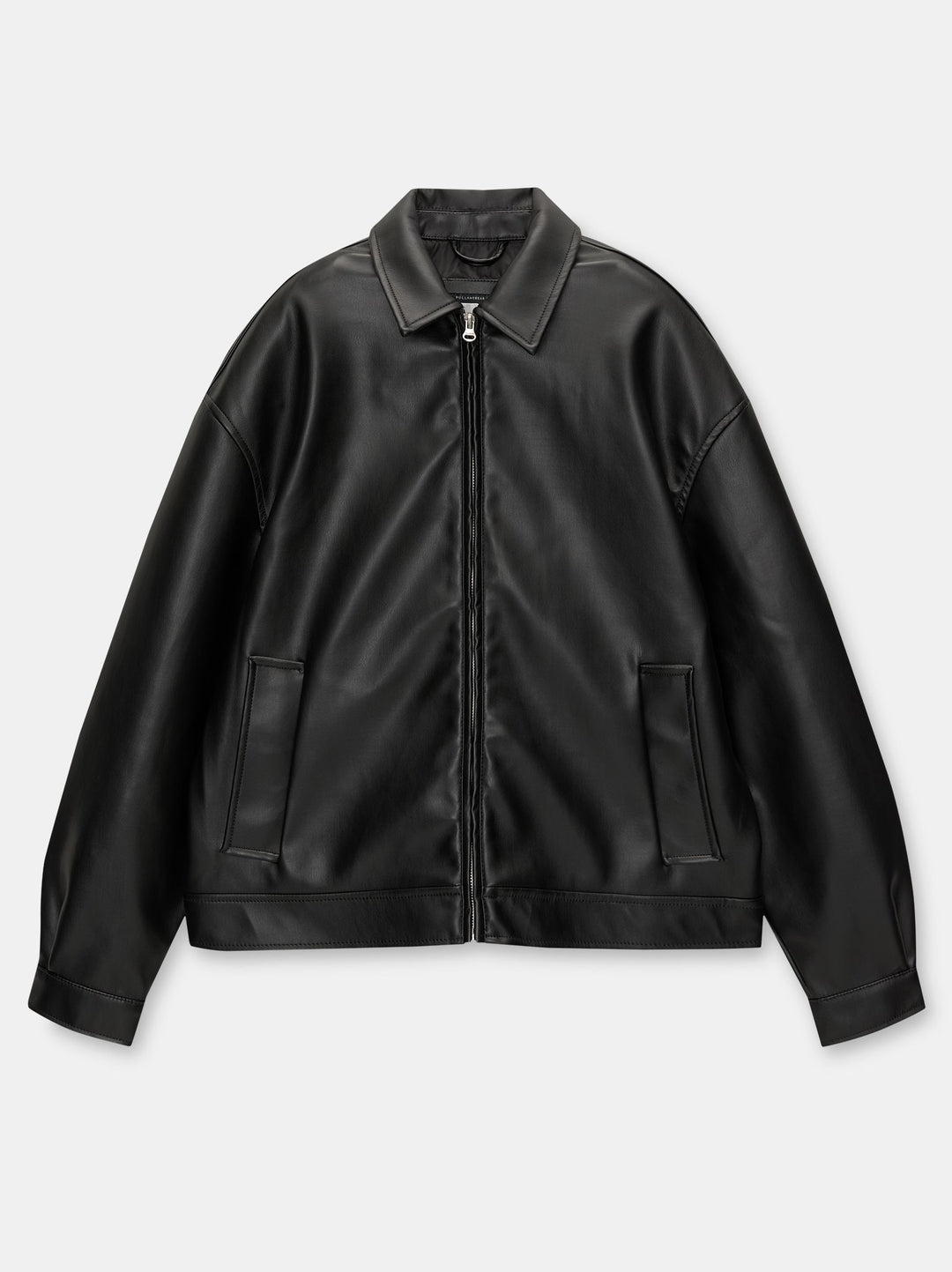 Moudda PULL & BEAR - Veste PU Lisse Type Harrington - Tunisie 1