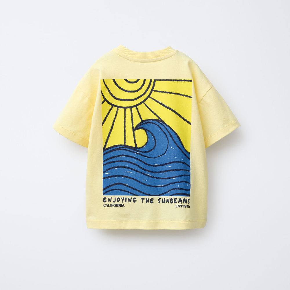 Moudda ZARA - T-Shirt Enfant - Soleil & Mer Encadrés - Tunisie 2