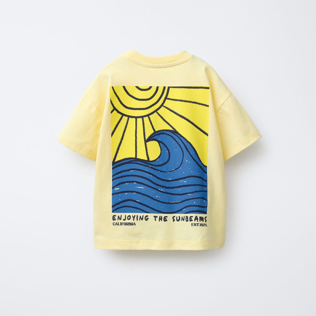 Moudda ZARA - T-Shirt Enfant - Soleil & Mer Encadrés - Tunisie 2