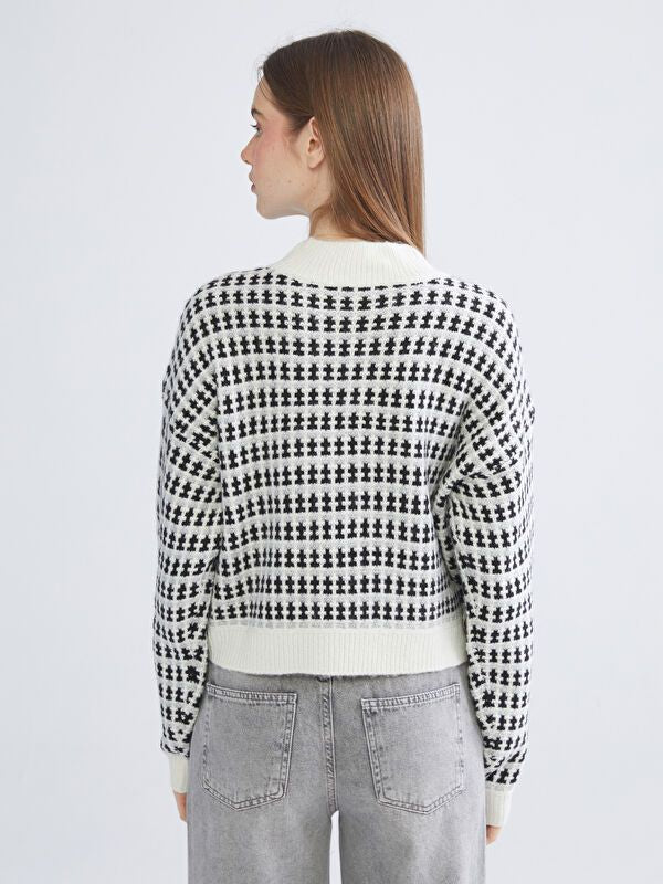 Moudda LC Waikiki - Pull en tricot Femme Noir - Tunisie 4