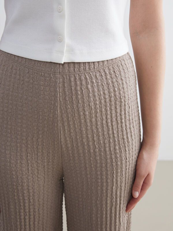 Moudda LC Waikiki - Pantalon jersey Femme Beige - Tunisie 3