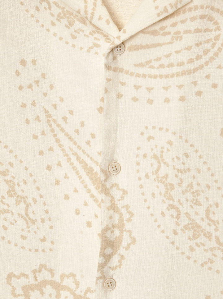 Moudda PULL & BEAR - Chemise Demi-Manches Imprimé Chill Paisley - Tunisie 3