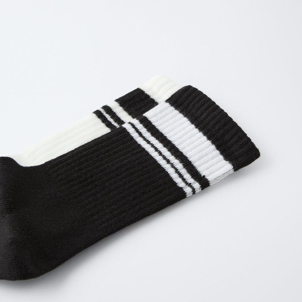 Moudda ZARA - Chaussettes Enfant - Rayures Noir & Blanc - Tunisie 2