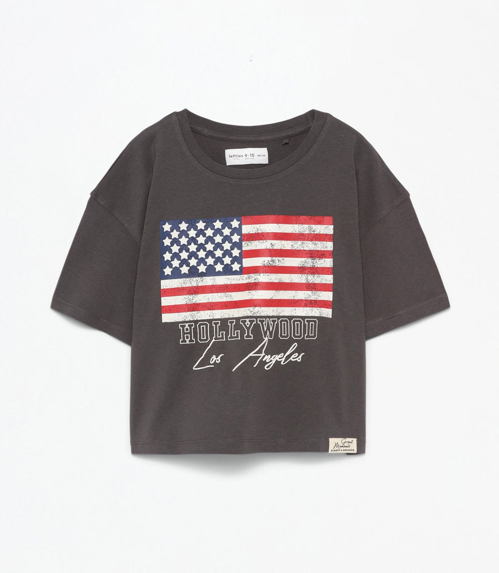 Moudda Lefties - T-Shirt - Imprimé Positionnel Février Fille - Tunisie 2