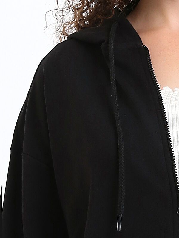 Moudda LC Waikiki - Cardigan en jersey Femme Noir - Tunisie 3