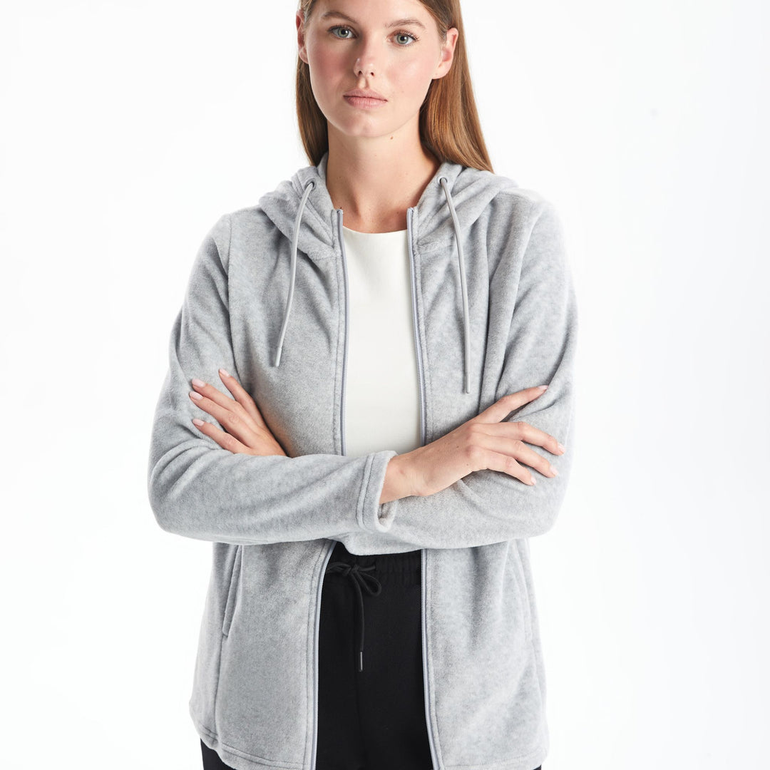 Moudda LC Waikiki - Cardigan jersey Femme Mélange de gris - Tunisie 1