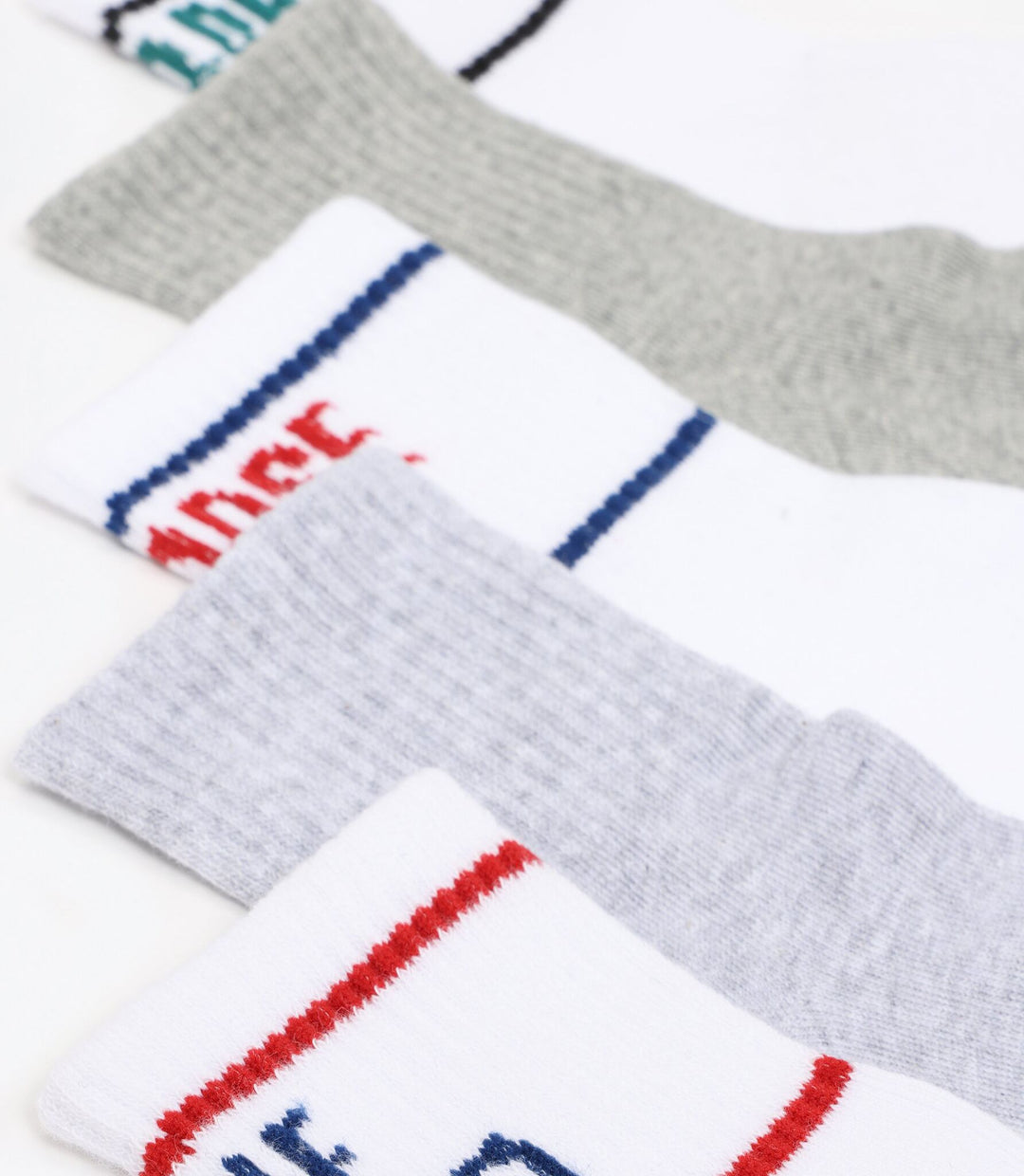 Moudda Lefties - Pack 5 Chaussettes Cheville - Mots - Tunisie 3