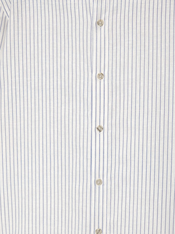 Moudda PULL & BEAR - Chemise Manches Longues Basique Col Mao - Tunisie 2