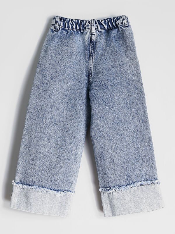 Moudda LC Waikiki - Pantalon tissé en denim Fille Rodéo mid indigo - Tunisie 2