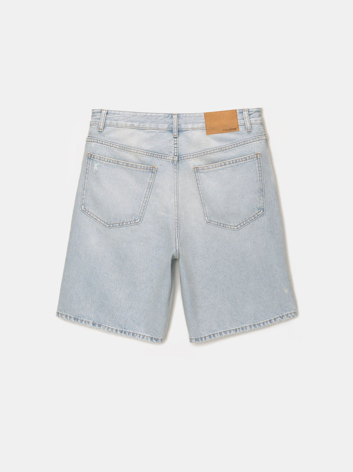 Moudda PULL & BEAR - Bermuda Denim Straight Déchiré TK AK - Tunisie 2