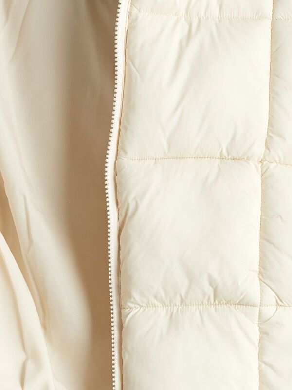 Moudda LC Waikiki - Manteau matelassé en nylon Fille Ecru - Tunisie 2