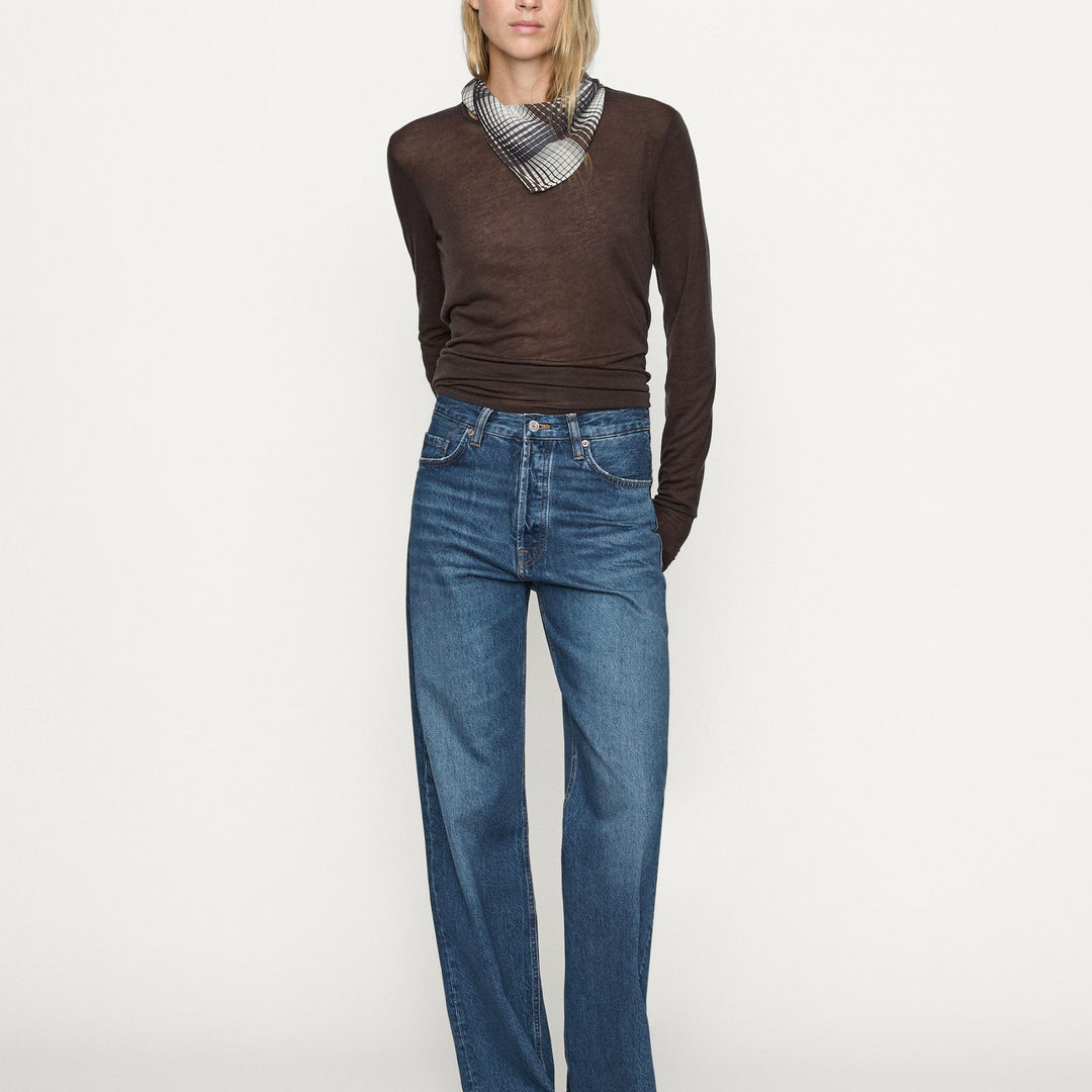 Moudda Massimo Dutti - Jean taille haute droit - Tunisie 8