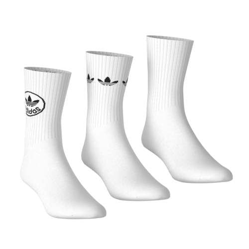 Moudda Adidas - CHAUSSETTES MI-MOLLET LOGOS TRÈFLE (3 PAIRES) - Tunisie 5