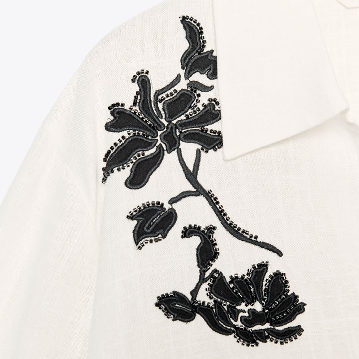 Moudda ZARA - Chemise - Broderie Positionnée - Tunisie 3