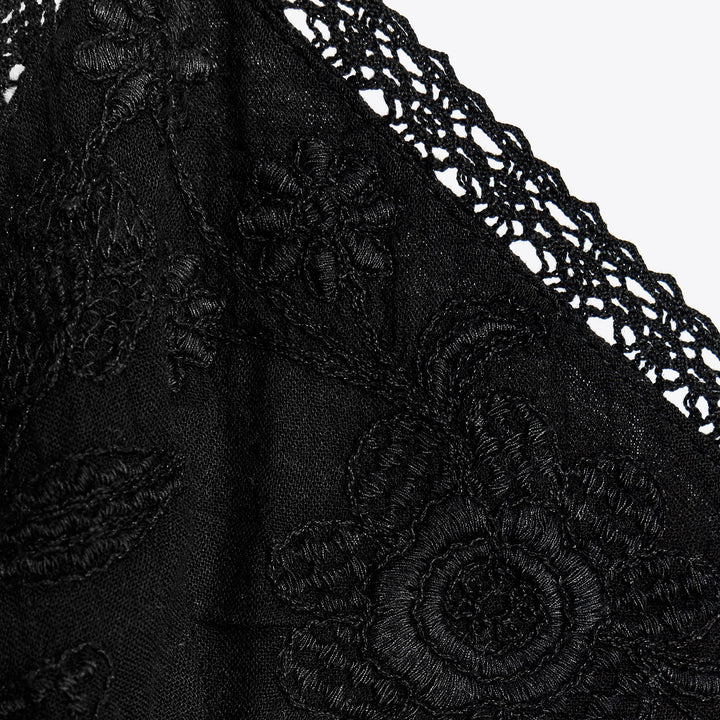 Moudda ZARA - Robe Courte Gaze Bretelles - Broderie & Godets - Tunisie 3