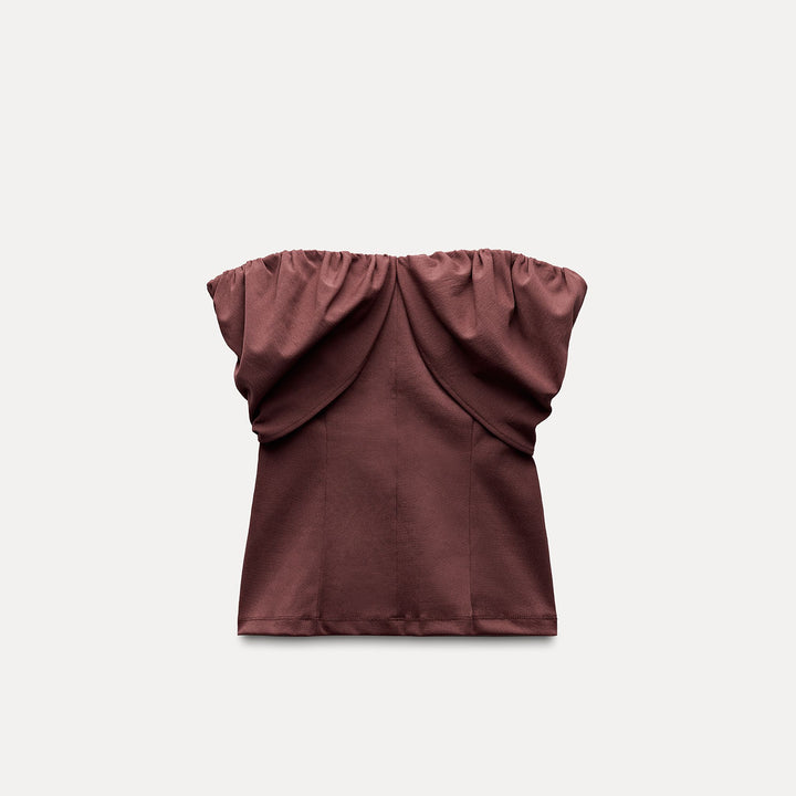 Moudda ZARA - Top Bandeau Fluide Élastique - Tunisie 2