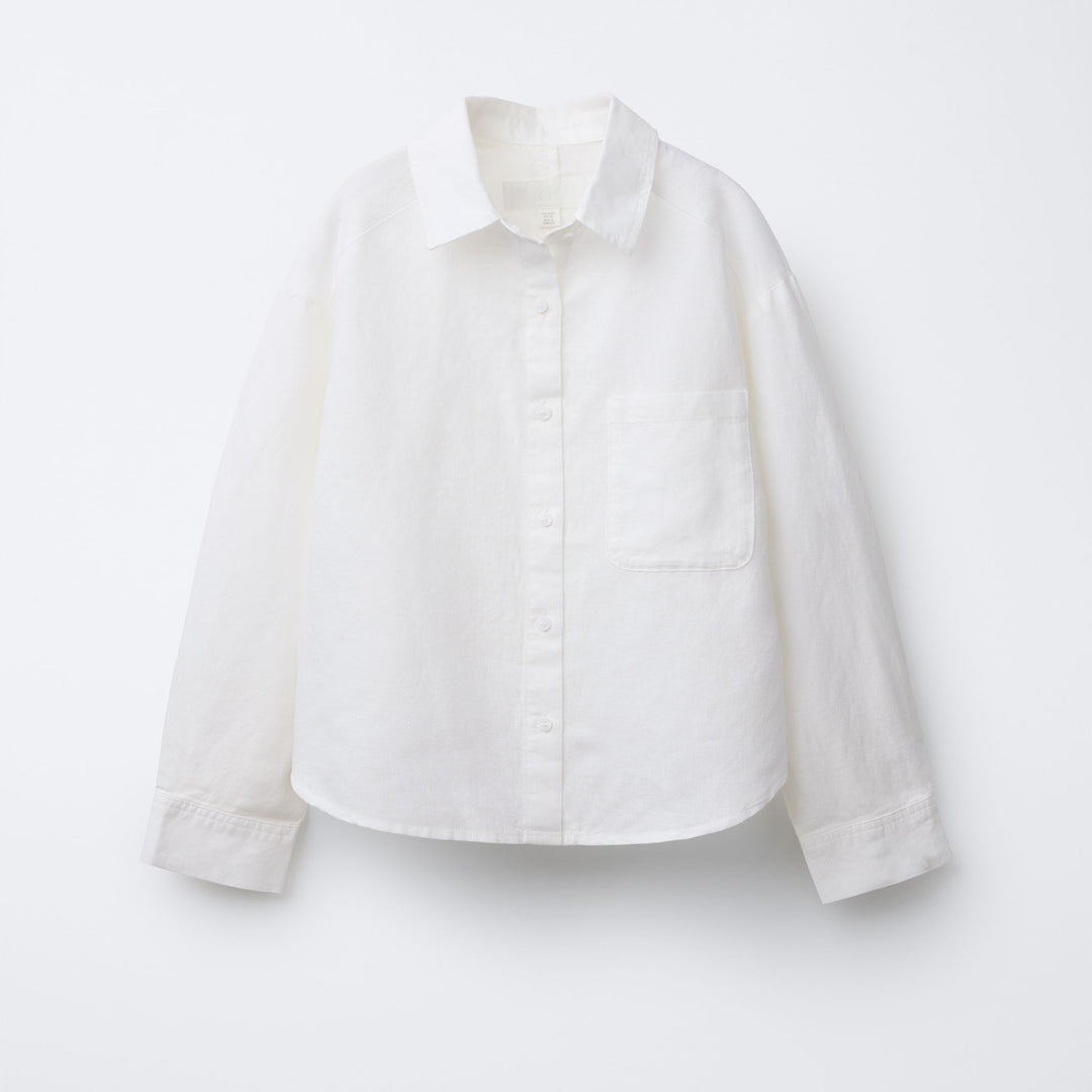 Moudda ZARA - Chemise Fille - Détail Dos Nœud & Lin/Coton - Tunisie 1
