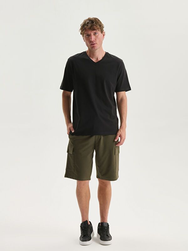 Moudda LC Waikiki - T-shirt col V manches courtes en jersey - Tunisie 2