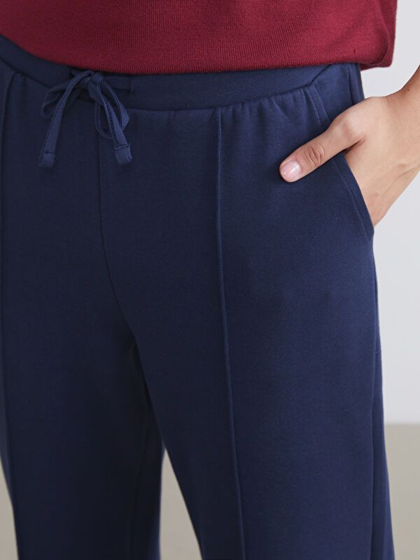 Moudda LC Waikiki - Pantalon jersey Femme Bleu marine foncé - Tunisie 3