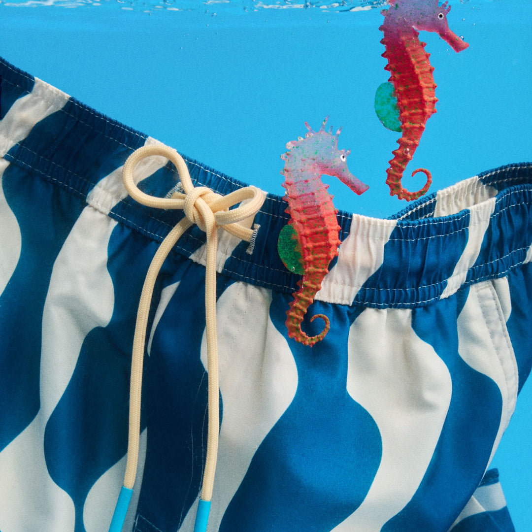 Moudda BERSHKA - Maillot de bain classique imprimé vagues - Tunisie 1