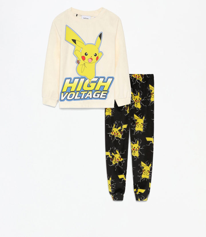 Moudda Lefties - Pyjama Velours - Pokémon High Voltage (Licence Garçon) - Tunisie 1