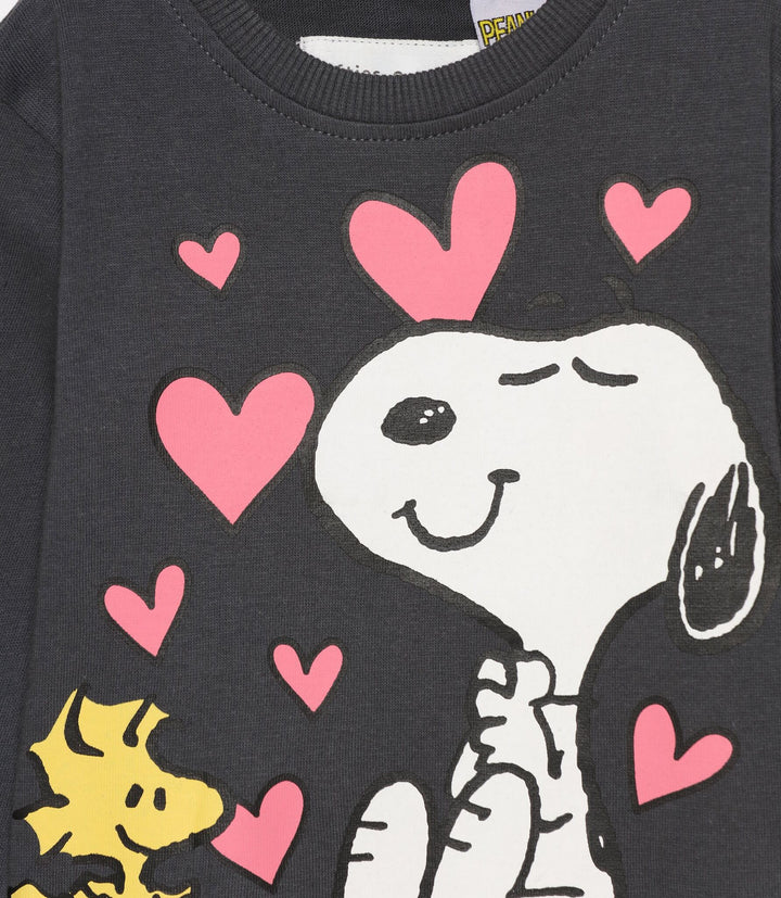 Moudda Lefties - T-Shirt - Peanuts Cœur (Licence) - Tunisie 4
