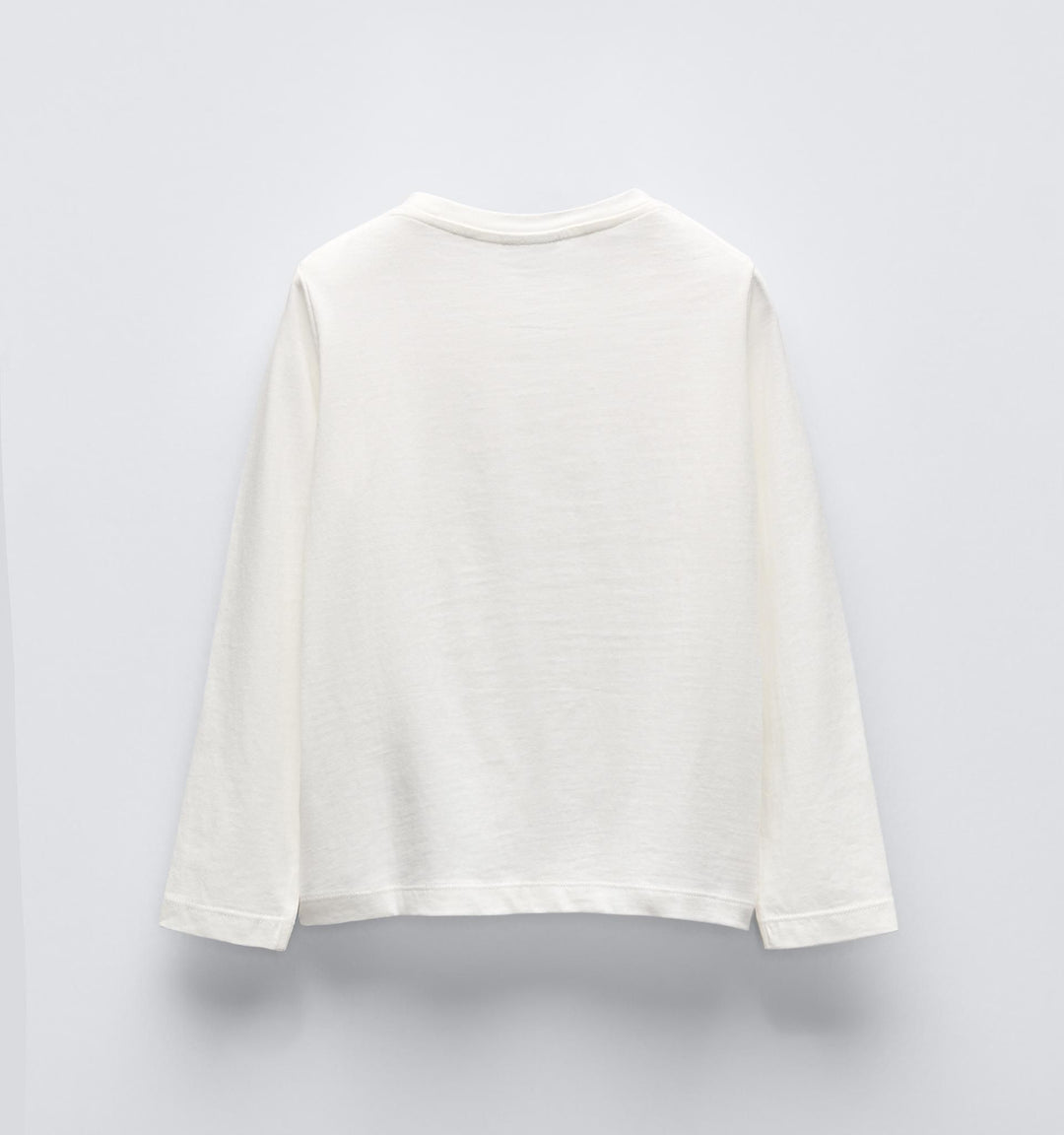 Moudda ZARA - T-Shirt Fille - Manches Longues & Unie - Tunisie 2
