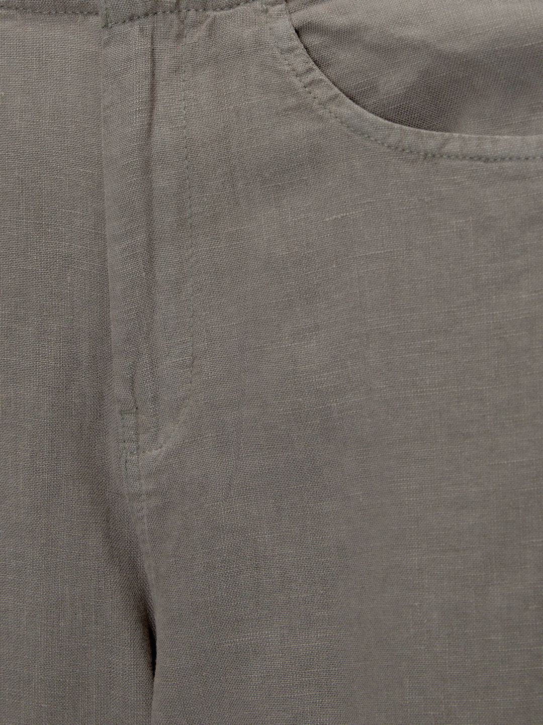 Moudda PULL & BEAR - Pantalon Cinq Poches Détail Désfilé Lin - Tunisie 4