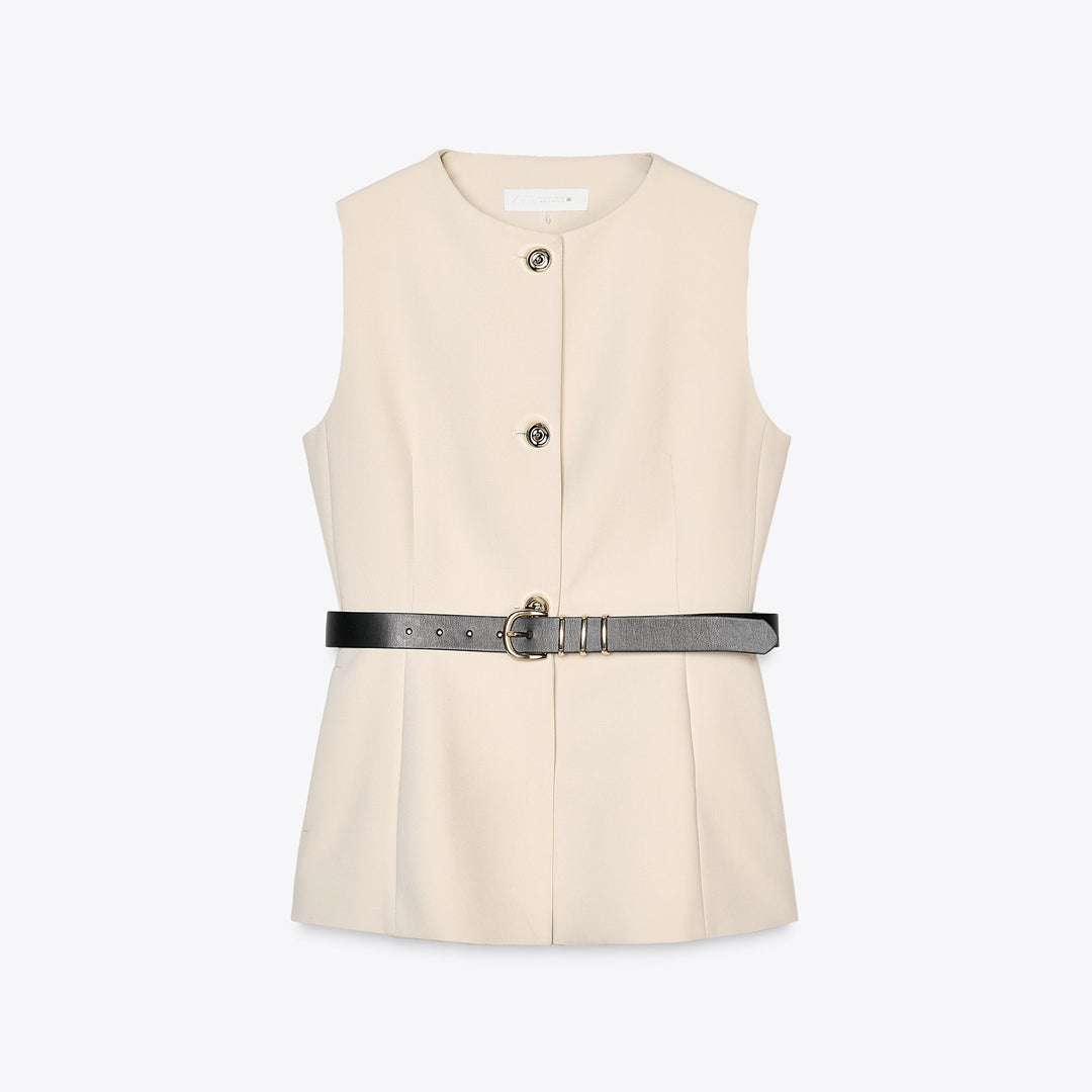 Moudda ZARA - Ensemble Gilet Long - Ceinture - Tunisie 1