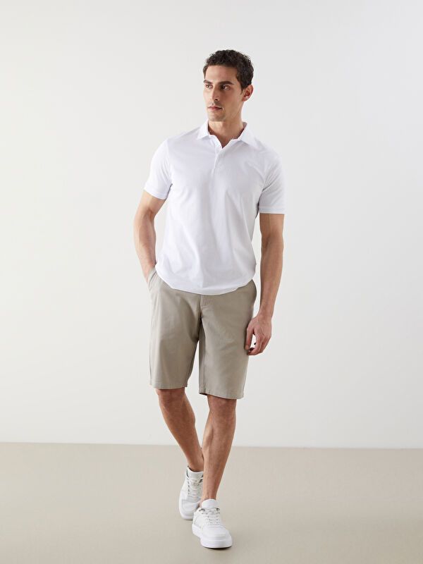 Moudda LC Waikiki - Short classique en tissu tissé pour Homme - Tunisie 1