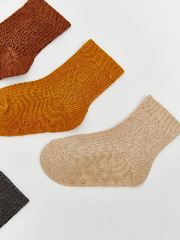 Moudda LC Waikiki - Chaussettes courtes Garçon Brun clair - Tunisie 2