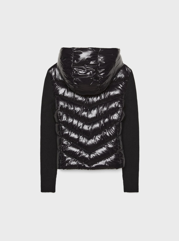 Moudda STRADIVARIUS - Veste Matelassée avec Capuche et Manches en Tricot - Tunisie 4