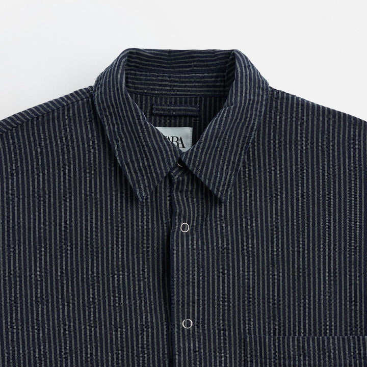 Moudda ZARA - Chemise Denim - Rayures (Reworking Classics) - Tunisie 3