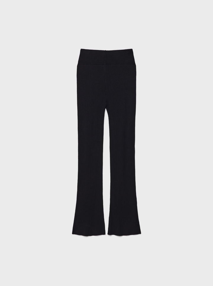 Moudda STRADIVARIUS - Pantalon en Maille Flare - Tunisie 1