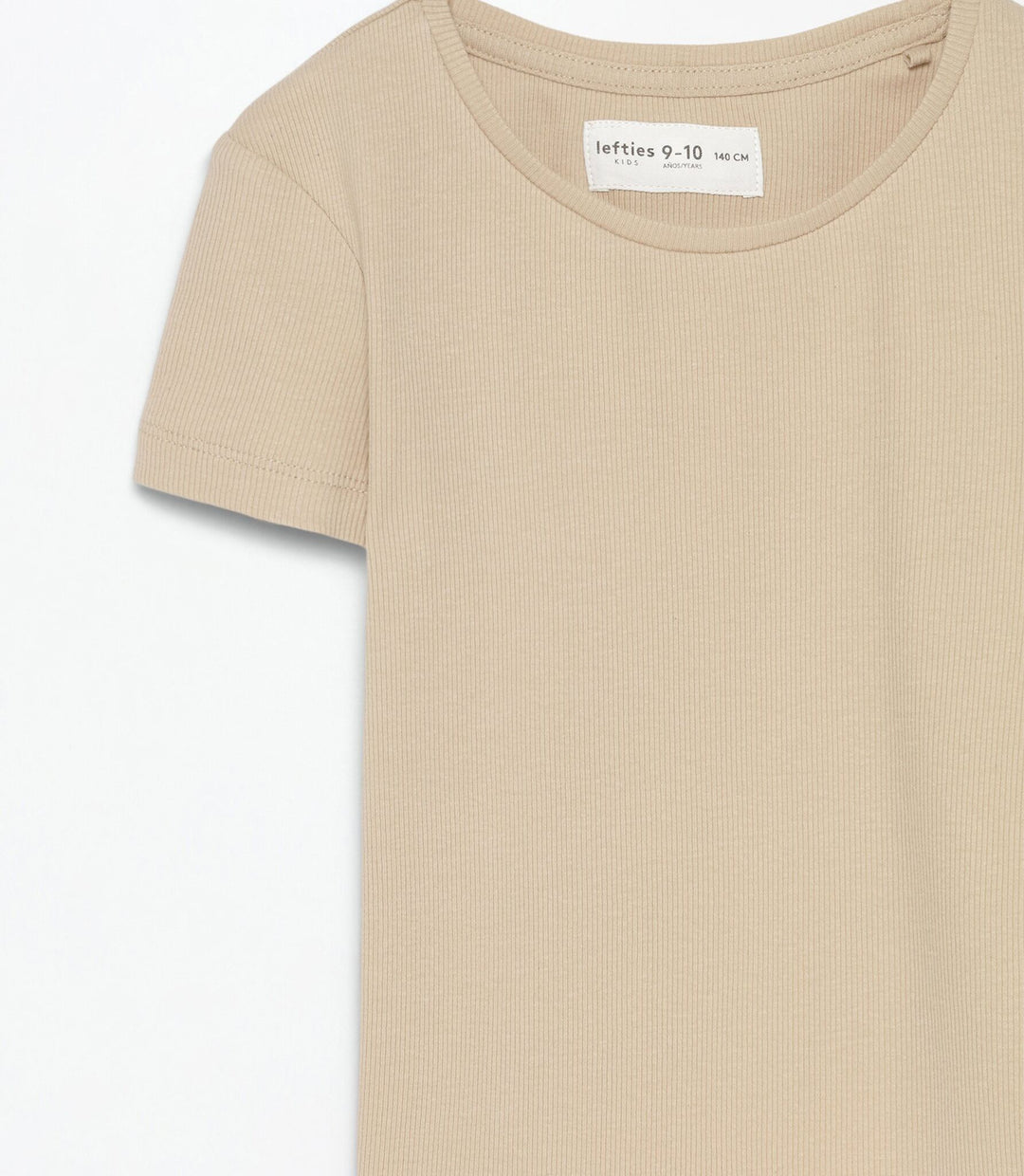 Moudda Lefties - T-Shirt Côtes - Uni Février Fille - Tunisie 4