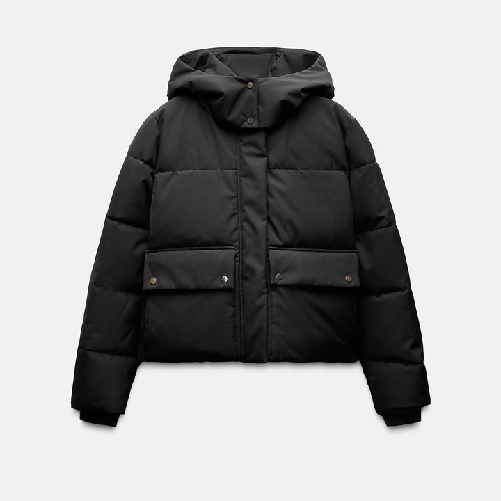 Moudda ZARA - Doudoune à Capuche et Poches Plaquées - Tunisie 1
