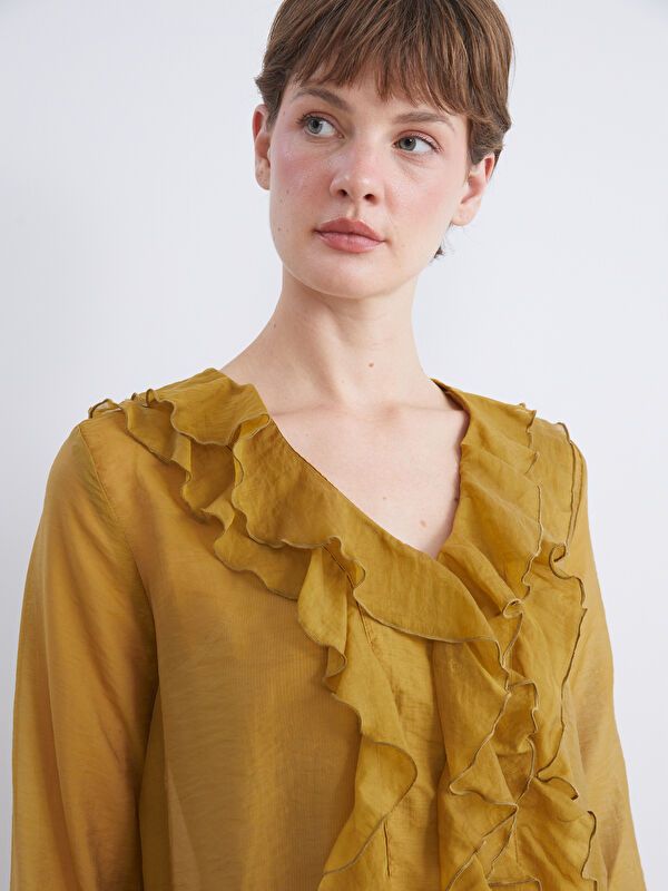 Moudda LC Waikiki - Chemise tissée à manches longues pour Femmes - Tunisie 1