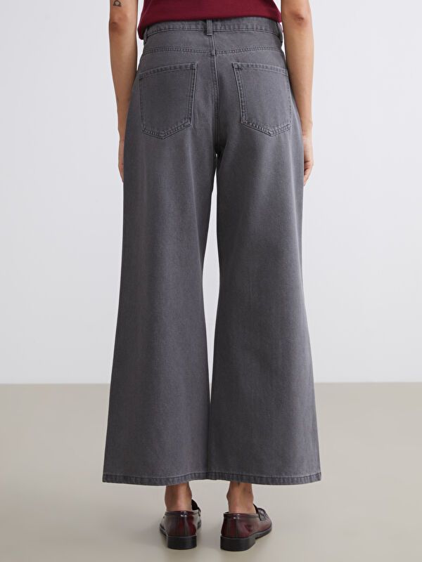 Moudda LC Waikiki - Pantalon jean tissé basique Femme Rodéo grey - Tunisie 4