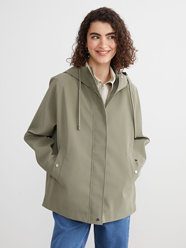 Moudda LC Waikiki - Imperméable Femme Kaki clair - Tunisie 1