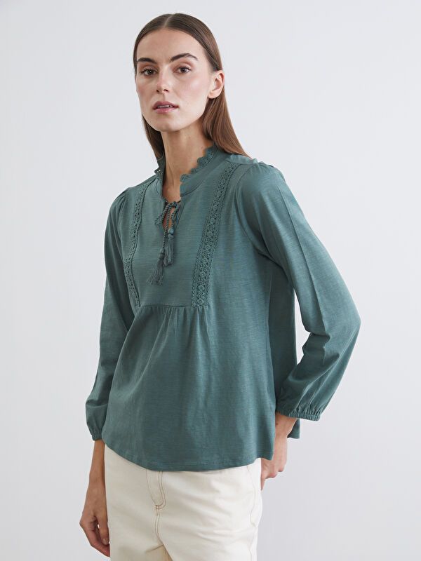 Moudda LC Waikiki - Body manches longues léger en jersey pour Femme - Tunisie 1