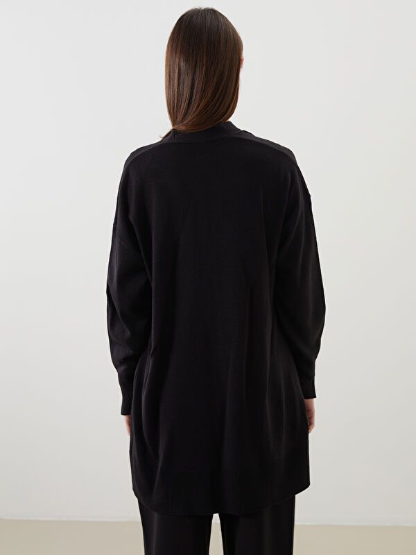 Moudda LC Waikiki - Cardigan en tricot Femme Noir - Tunisie 4